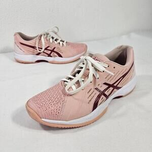 ASICS Solution Swift FF Tennis Sneaker Running Hiking Rose Women's Size 8